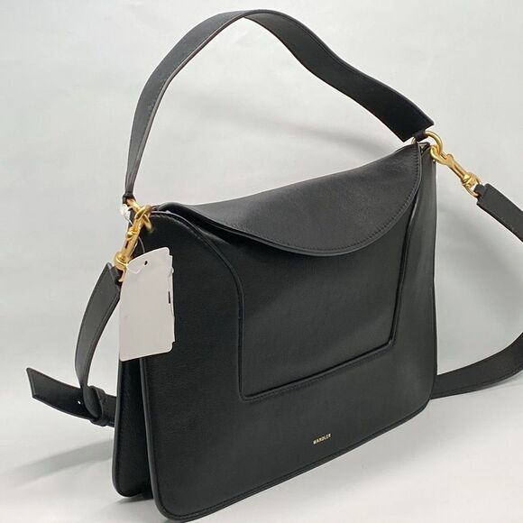 WANDLER Penelope Leather Shoulder Bag - Picture 8 of 14